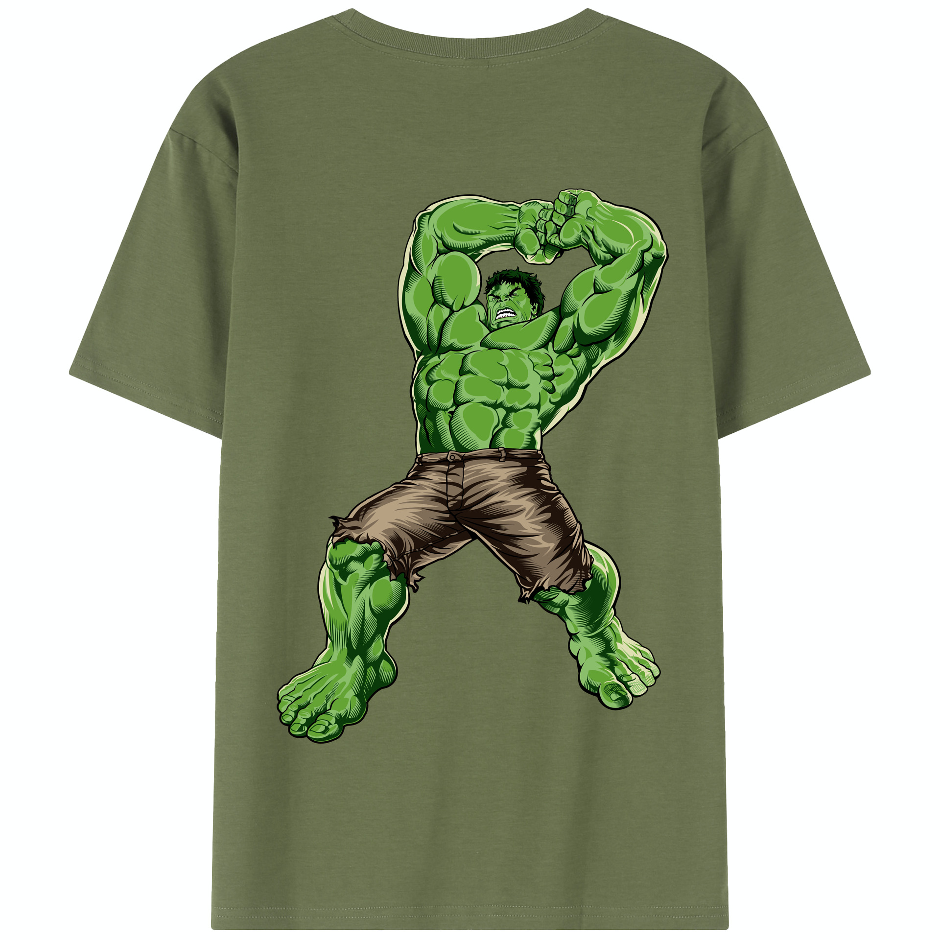 （画像用） アベンジャーズ The Avengers 綿100％半袖Tシャツ（背面プリント）